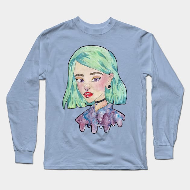 Reyna Long Sleeve T-Shirt by KaiHodge